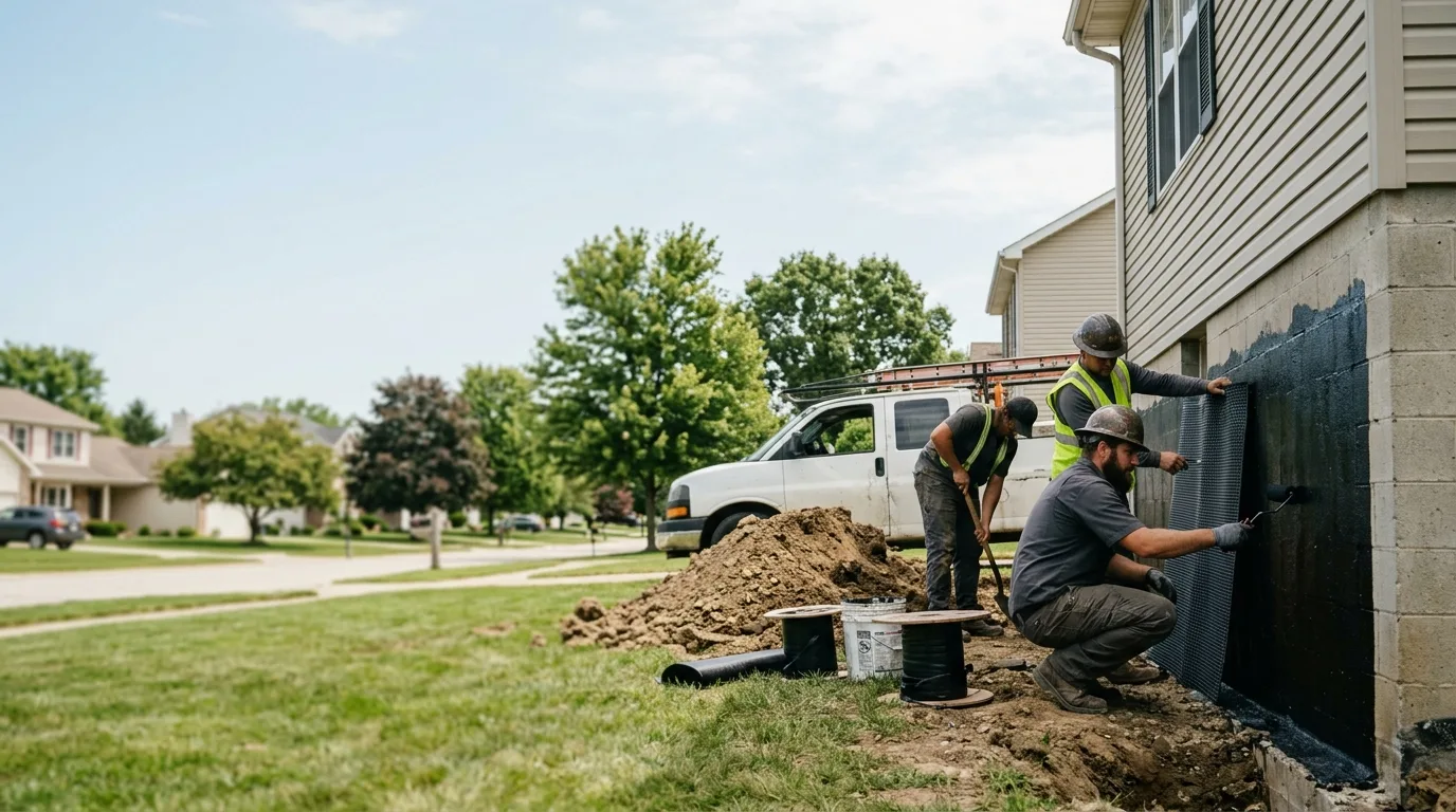 Basement Waterproofing in Varna, IL near me